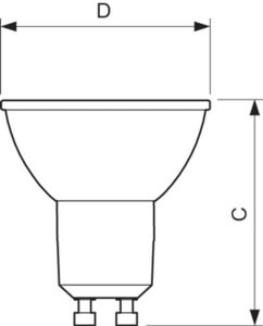 PHILIPS - LED Spot - CorePro 840 36D - GU10 Fitting - 4.6W - Natuurlijk Wit 4000K | Vervangt 50W