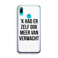 Meer verwacht: Huawei P Smart (2019) Transparant Hoesje