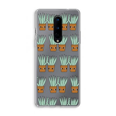 Sansevieria: OnePlus 8 Transparant Hoesje