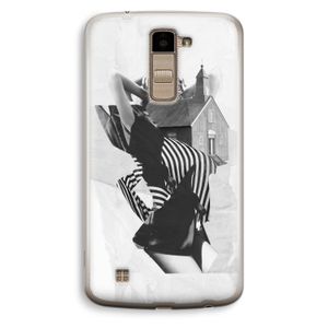 House: LG K10 (2016) Transparant Hoesje