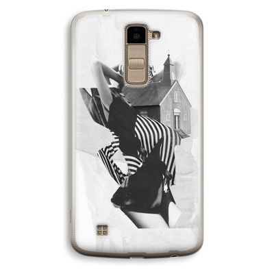 House: LG K10 (2016) Transparant Hoesje
