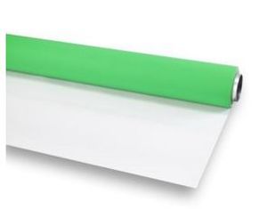 Bresser Vinyl Groen/Wit Mat 2X4m Achtergrond Rol