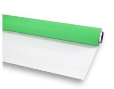 Bresser Vinyl Groen/Wit Mat 2X4m Achtergrond Rol