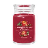 Yankee Candle red apple wreath signature large jar