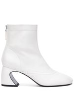 3.1 Phillip Lim bottines en cuir 65 mm - Blanc - thumbnail