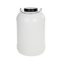 Jerrycan container voor vloeistof/voedsel/wecken - 10 liter - Kunststof - met draaidop - 22 x 35 cm