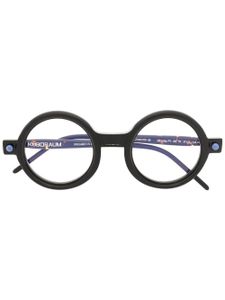 Kuboraum lunettes de vue P1 à monture ronde - Noir