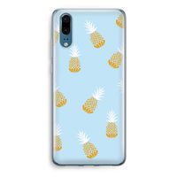 Ananasjes: Huawei P20 Transparant Hoesje