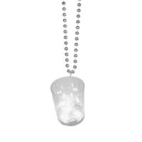 LED ketting shotglaasje wit