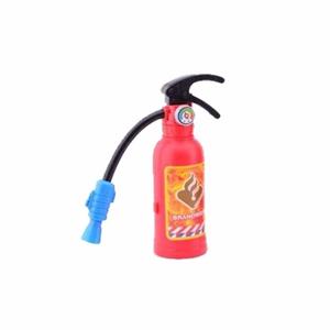 Brandblusser speelgoed - rood - 23 cm - brandweer accessoires