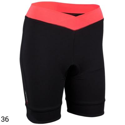 Avento wielrenshort 81bn dames zwart/roze maat 36 | 12 stuks