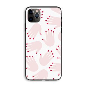 Hands pink: iPhone 11 Pro Max Biologisch afbreekbaar hoesje