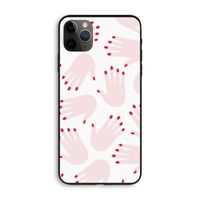 Hands pink: iPhone 11 Pro Max Biologisch afbreekbaar hoesje