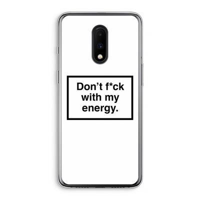 My energy: OnePlus 7 Transparant Hoesje