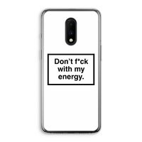 My energy: OnePlus 7 Transparant Hoesje