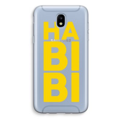 Habibi Blue: Samsung Galaxy J5 (2017) Transparant Hoesje