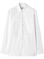 Jil Sander chemise en coton à poche poitrine - Blanc - thumbnail