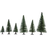 NOCH Hobby 32820 Set bomen Zilverspar 35 tot 90 mm Donkergroen 25 stuk(s)