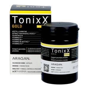 Tonixx Gold Energie en Geestelijke Prestaties 40 Capsules