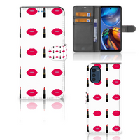 Motorola Moto E32 | Moto E32s Telefoon Hoesje Lipstick Kiss