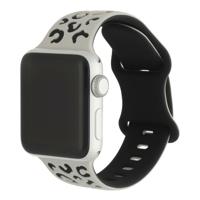Apple Watch Siliconen Luipaard Wild Band - Sterrenlicht Zwart - 44, 45, 46 & 49mm Apple Watch Siliconen Luipaard Wild Band - Sterrenlicht Zwart - 44, 45, 46 & 49mm