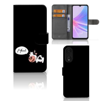 OPPO A78 5G | A58 5G Leuk Hoesje Cow OPPO A78 5G | A58 5G Leuk Hoesje Cow