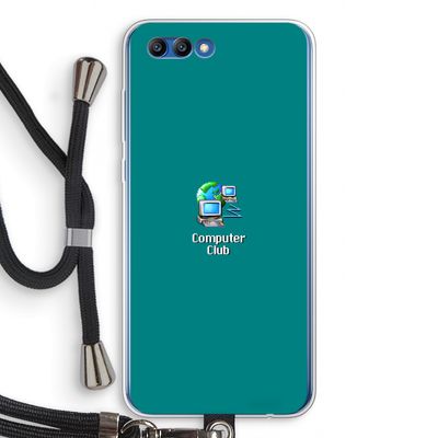 Win98: Honor 10 Transparant Hoesje met koord