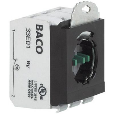 BACO 333E20 Contactelement Met bevestigingsadapter 2x NO Moment 600 V 1 stuk(s) Piece