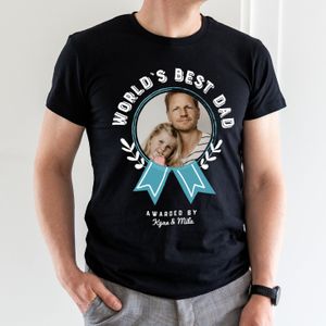Vaderdag T-shirt bedrukken - Zwart - XXL