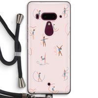 Dancing #3: HTC U12+ Transparant Hoesje met koord