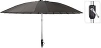 Parasol Shanghai - 270cm - donker grijs Parasol Shanghai - 270cm - donker grijs
