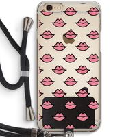 Lipjes: iPhone 6 / 6S Transparant Hoesje met koord Lipjes: iPhone 6 / 6S Transparant Hoesje met koord