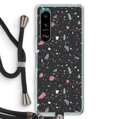 Terrazzo N°16: Sony Xperia 5 III Transparant Hoesje met koord
