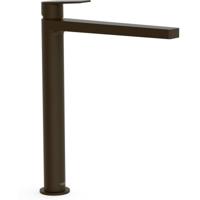 Wastafelkraan Tres Project | Opbouw | Mengkraan | Hoog model | 1-hendel | Rond | Zwart brons