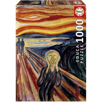 Puzzel - EDUCA - De Schreeuw, Edvard Munch - 1000 stukjes
