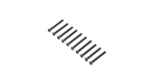 Losi - Button Head Screws, Steel, Black Oxide, M4 x 35mm (10) (LOS255012)