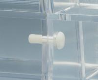 Koppelstuk voor folderbakken