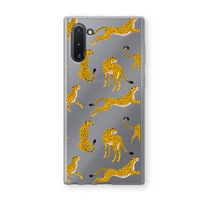 Luipaard: Samsung Galaxy Note 10 Transparant Hoesje
