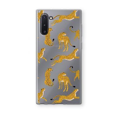 Luipaard: Samsung Galaxy Note 10 Transparant Hoesje