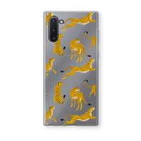 Luipaard: Samsung Galaxy Note 10 Transparant Hoesje
