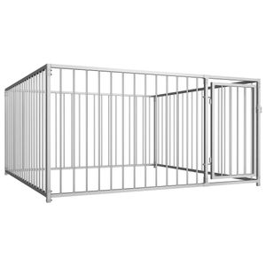 VidaXL Hondenkennel voor buiten 200x200x100 cm