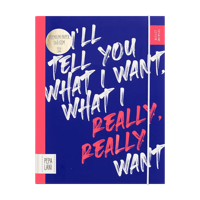 Pepa Lani Bullet Journal PRO Flower I'll tell you what I want