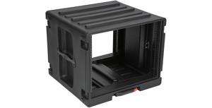 SKB 1SKB-R8UW 8U Rolling Roto Rack 19 inch flightcase trolley 8U