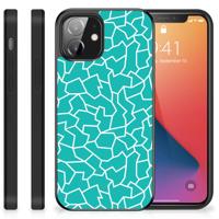 iPhone 12 Mini Case Cracks Blue