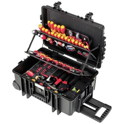 Wiha 42069 Electricien, Handwerker, Leerling, Professioneel, VDE Gereedschapskoffer (gevuld) 113-delig (l x b x h) 625 x 440 x 280 mm