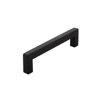 Intersteel Meubelgreep zwart vierkant 128 mm