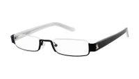 leesbril INY Anna G3100 zwart-wit +3.00 - thumbnail