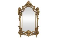 Wandspiegel OPULENT 150 cm goud - 48195