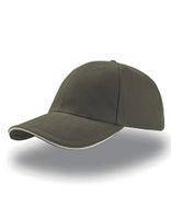 Atlantis AT610 Liberty Sandwich Cap - Olive/Natural - One Size