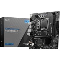 Placa base MSI PRO H610M-E Intel H610 LGA 1700 micro ATX